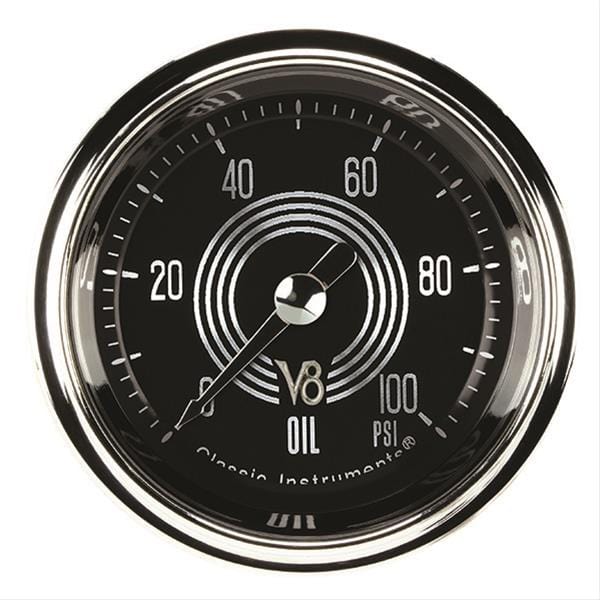 Classic Instruments Classic Instruments V8 Speedster Series Gauges V8SR181SHC Autofit