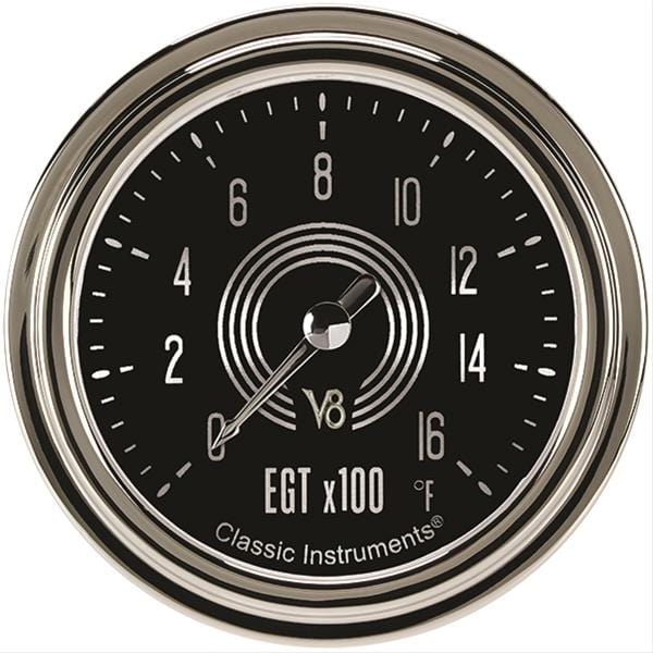 Classic Instruments Classic Instruments V8 Speedster Series Gauges V8SR398SLC Autofit