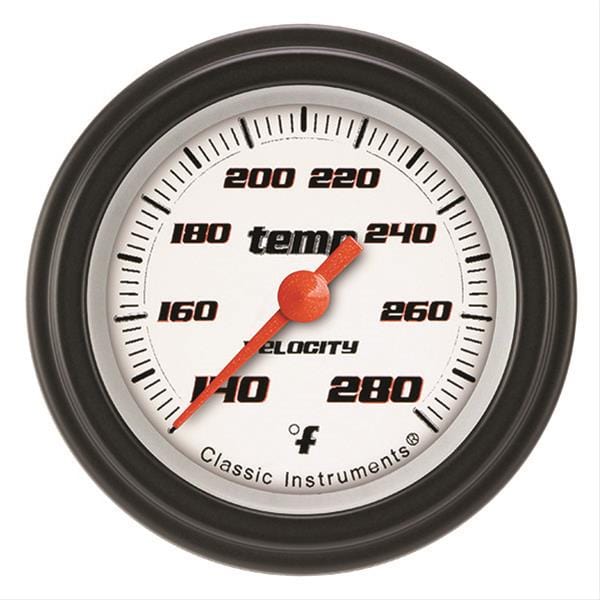 Classic Instruments Classic Instruments Velocity Series Gauges VS126WBLF-02 Autofit