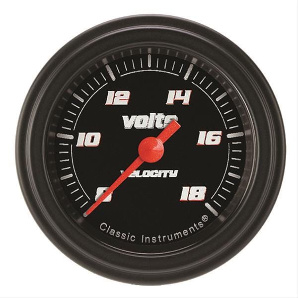 Classic Instruments Classic Instruments Velocity Series Gauges VS130BBLF Autofit