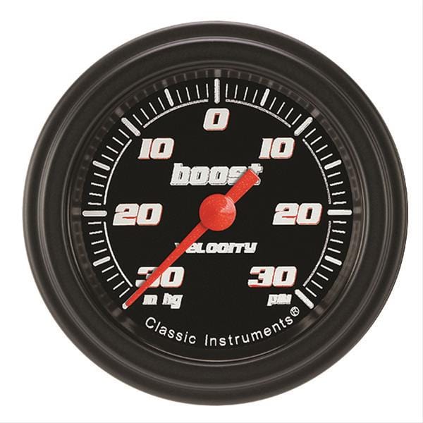 Classic Instruments Classic Instruments Velocity Series Gauges VS141BBLF Autofit