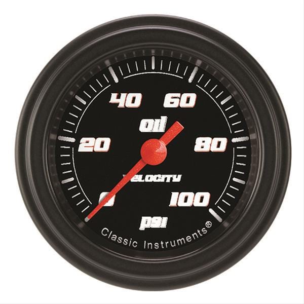 Classic Instruments Classic Instruments Velocity Series Gauges VS181BBLF Autofit
