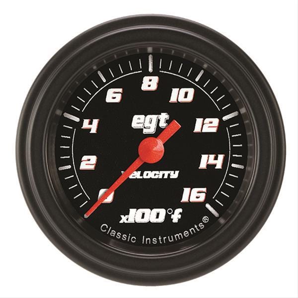 Classic Instruments Classic Instruments Velocity Series Gauges VS198BBLF Autofit