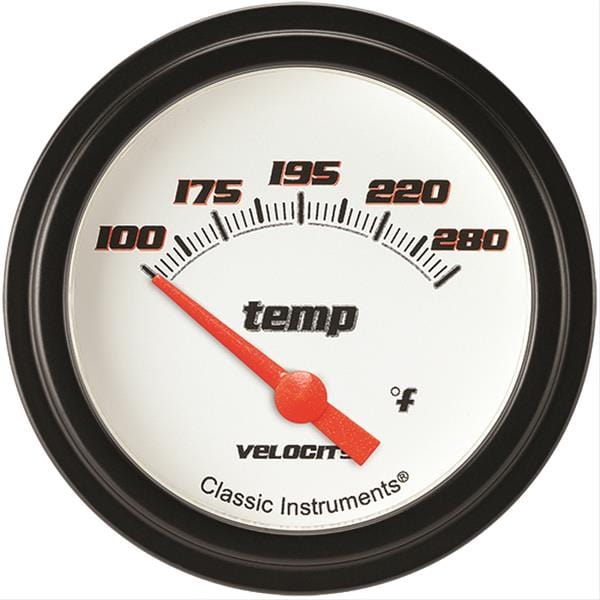 Classic Instruments Classic Instruments Velocity Series Gauges VS226WBLF-06 Autofit