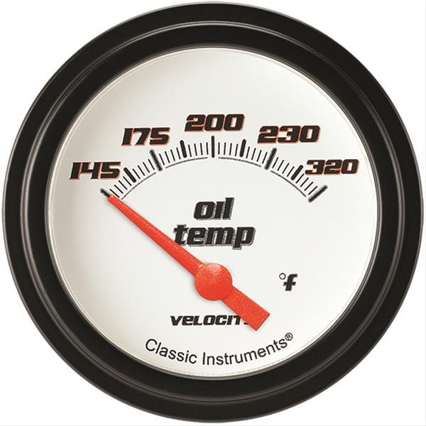 Classic Instruments Classic Instruments Velocity Series Gauges VS228WBLF Autofit