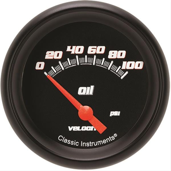 Classic Instruments Classic Instruments Velocity Series Gauges VS281BBPF Autofit