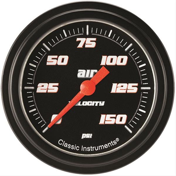 Classic Instruments Classic Instruments Velocity Series Gauges VS318BBLF Autofit