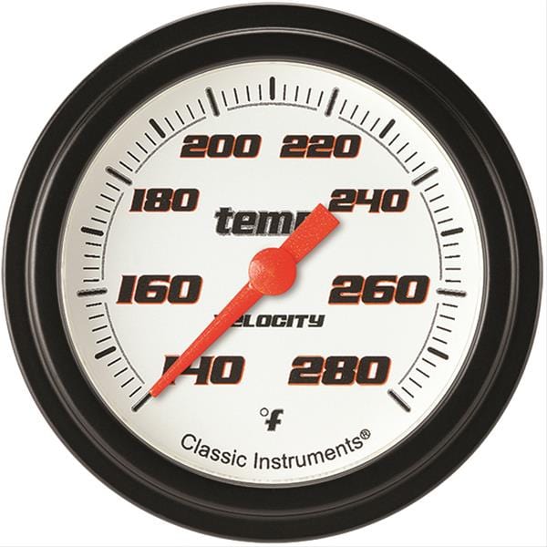 Classic Instruments Classic Instruments Velocity Series Gauges VS326WBLF-06 Autofit