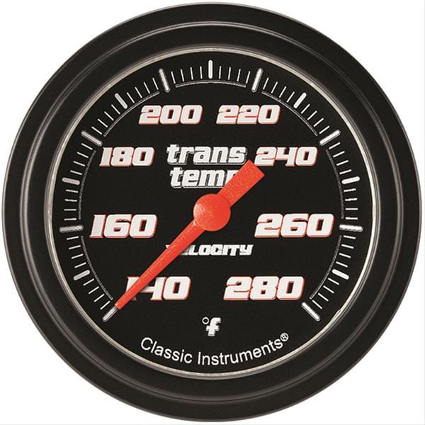 Classic Instruments Classic Instruments Velocity Series Gauges VS327BBLF Autofit