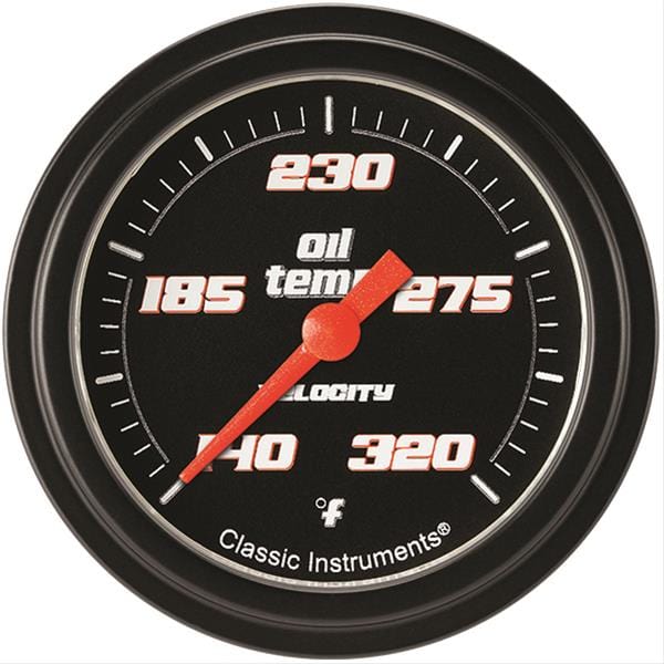 Classic Instruments Classic Instruments Velocity Series Gauges VS328BBLF Autofit