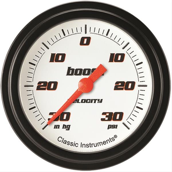 Classic Instruments Classic Instruments Velocity Series Gauges VS341WBLF Autofit