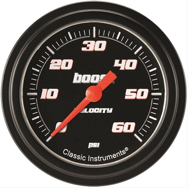 Classic Instruments Classic Instruments Velocity Series Gauges VS343BBLF Autofit