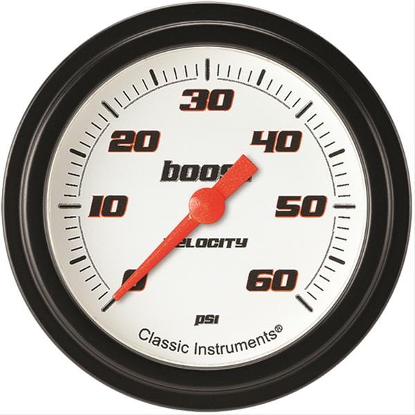 Classic Instruments Classic Instruments Velocity Series Gauges VS343WBLF Autofit
