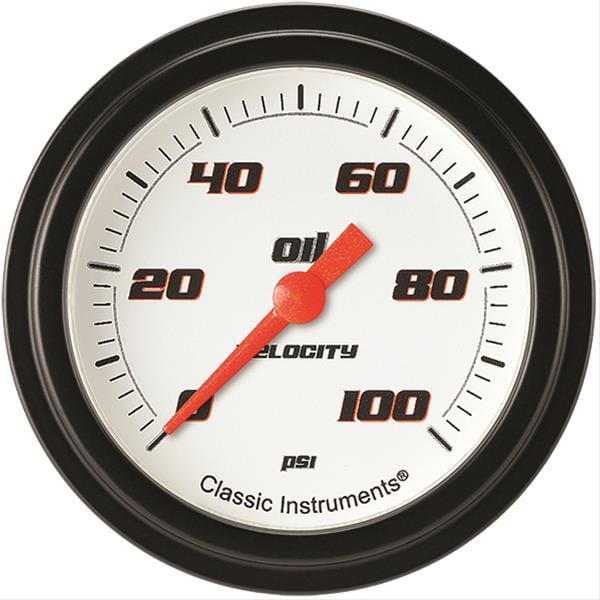 Classic Instruments Classic Instruments Velocity Series Gauges VS381WBLF Autofit