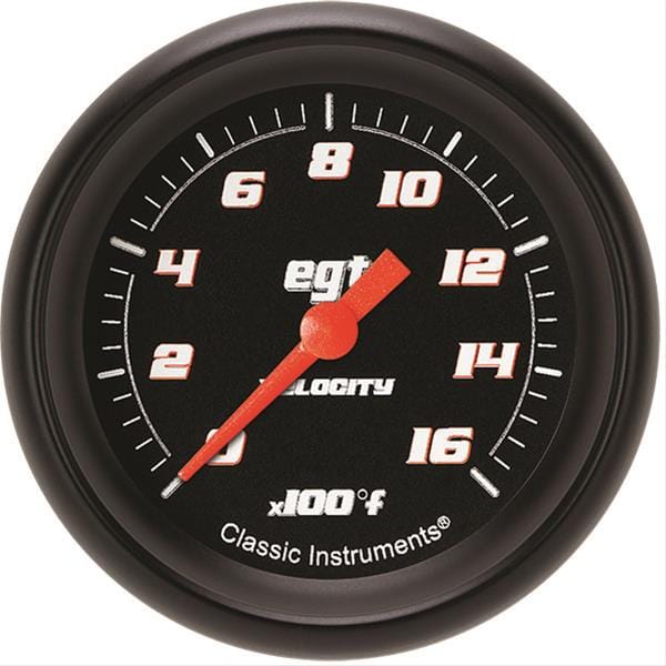 Classic Instruments Classic Instruments Velocity Series Gauges VS398BBPF Autofit