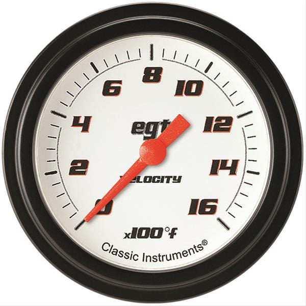 Classic Instruments Classic Instruments Velocity Series Gauges VS398WBLF Autofit