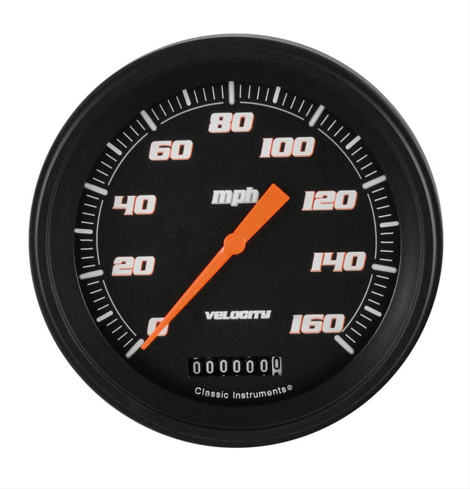 Classic Instruments Classic Instruments Velocity Series Speedometers VS56BBLF Autofit