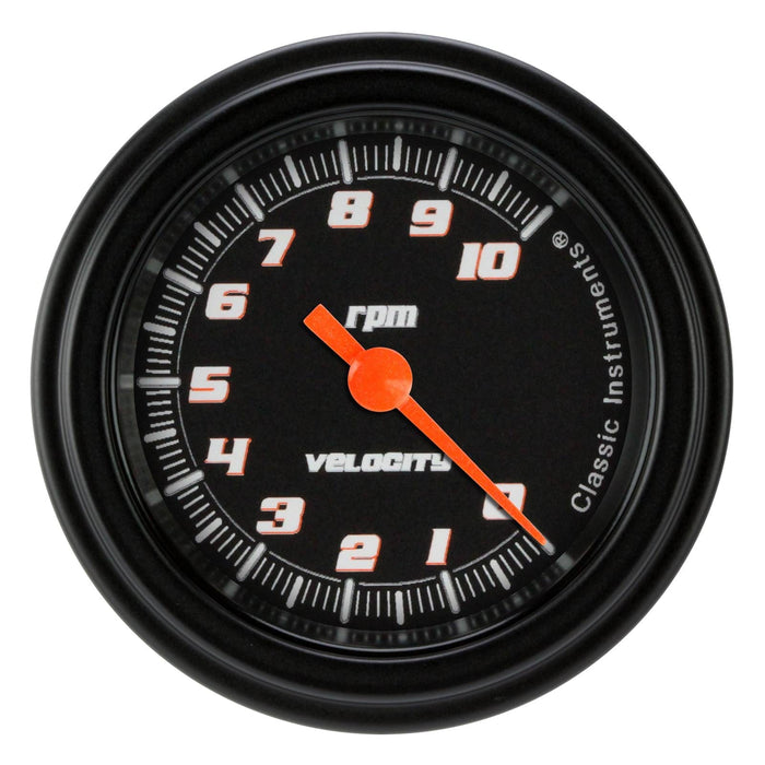 Classic Instruments Classic Instruments Velocity Series Tachometers VS183BBLF Autofit