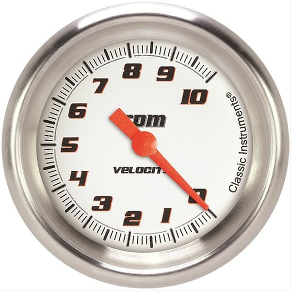 Classic Instruments Classic Instruments Velocity Series Tachometers VS383WAPF Autofit