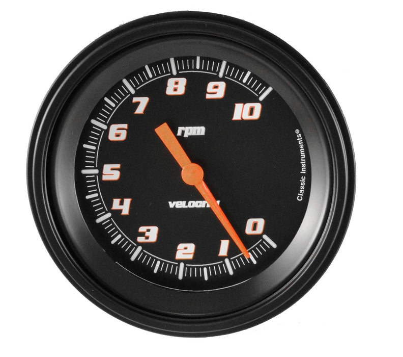 Classic Instruments Classic Instruments Velocity Series Tachometers VS71BBLF Autofit