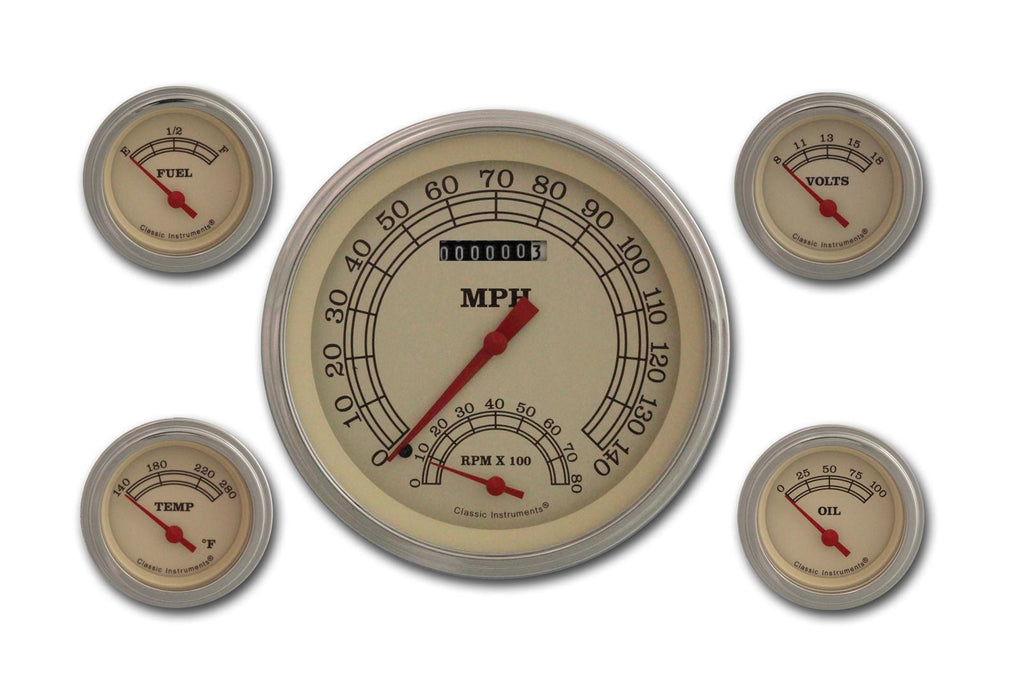 Classic Instruments Classic Instruments Vintage Series Gauge Sets VT65SLF Autofit