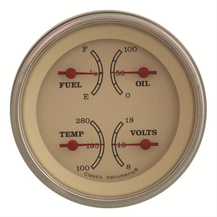 Classic Instruments Classic Instruments Vintage Series Gauge Sets VT76SLF Autofit