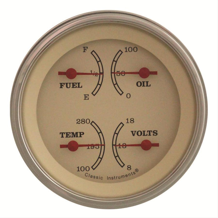 Classic Instruments Classic Instruments Vintage Series Gauge Sets VT77SLF Autofit