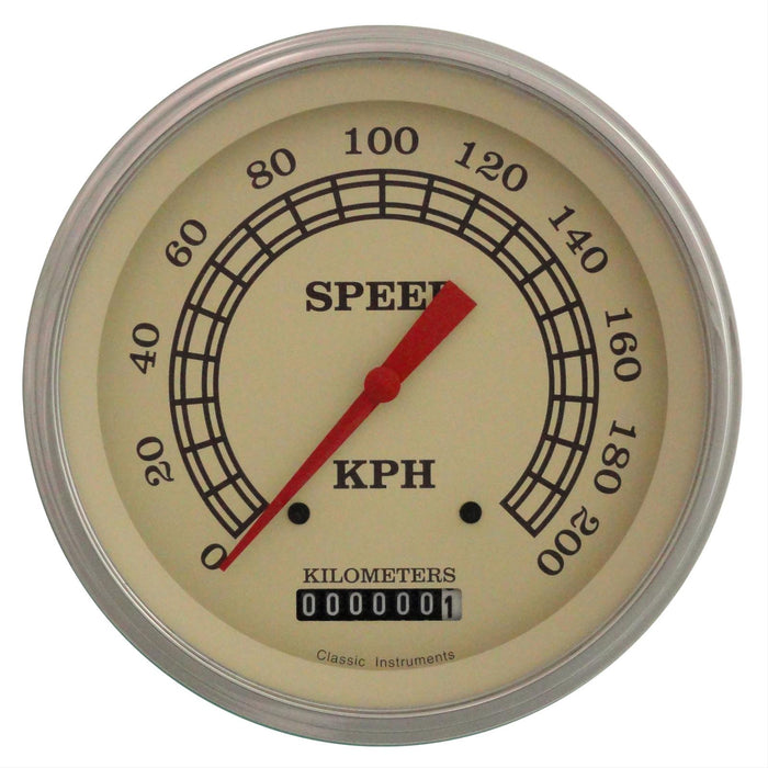 Classic Instruments Classic Instruments Vintage Series Speedometers VT58SLC Autofit