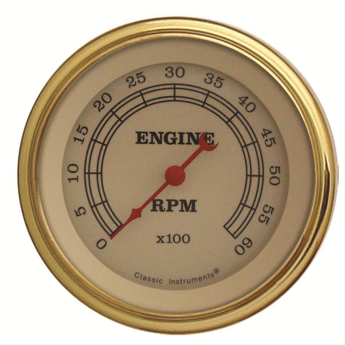 Classic Instruments Classic Instruments Vintage Series Tachometers VT60GLF Autofit