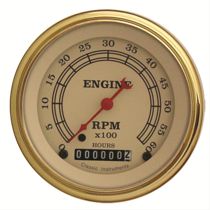 Classic Instruments Classic Instruments Vintage Series Tachometers VT60HGLC Autofit