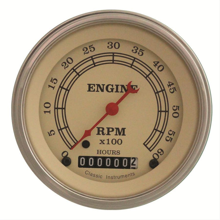 Classic Instruments Classic Instruments Vintage Series Tachometers VT60HSLF Autofit