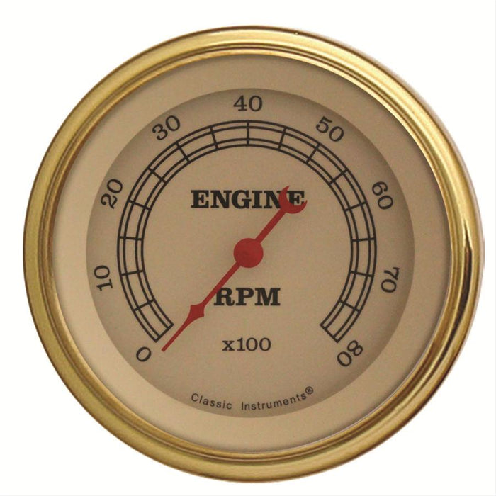 Classic Instruments Classic Instruments Vintage Series Tachometers VT80GLC Autofit