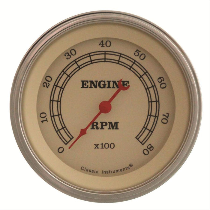 Classic Instruments Classic Instruments Vintage Series Tachometers VT80SLC Autofit