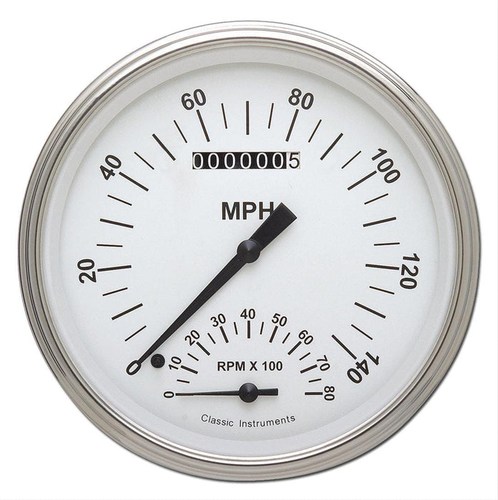 Classic Instruments Classic Instruments White Hot Series Gauge Sets WH50SLC Autofit