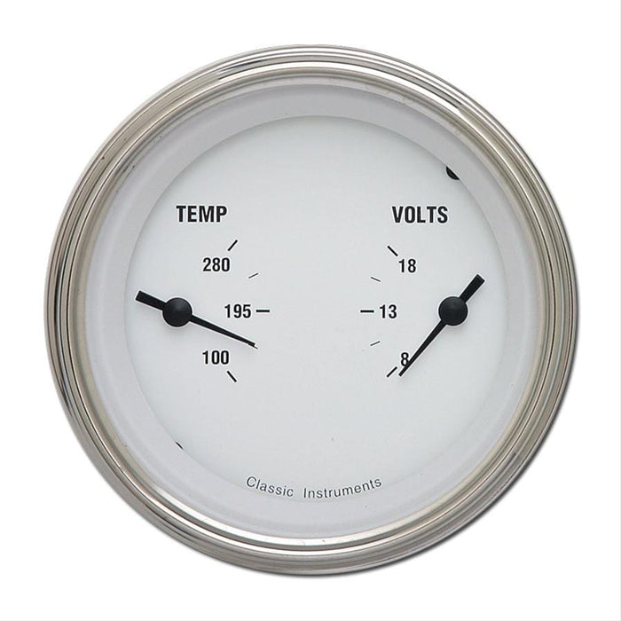 Classic Instruments Classic Instruments White Hot Series Gauge Sets WH74SLF Autofit