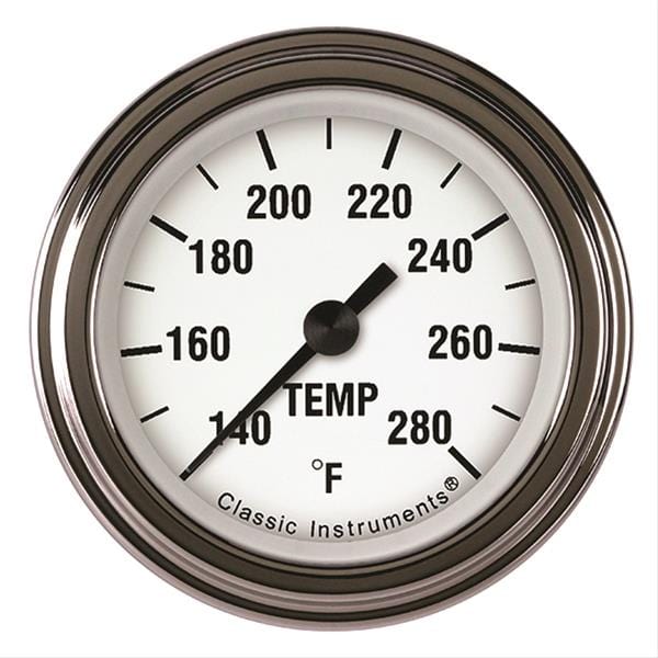 Classic Instruments Classic Instruments White Hot Series Gauges WH126SLF-02 Autofit