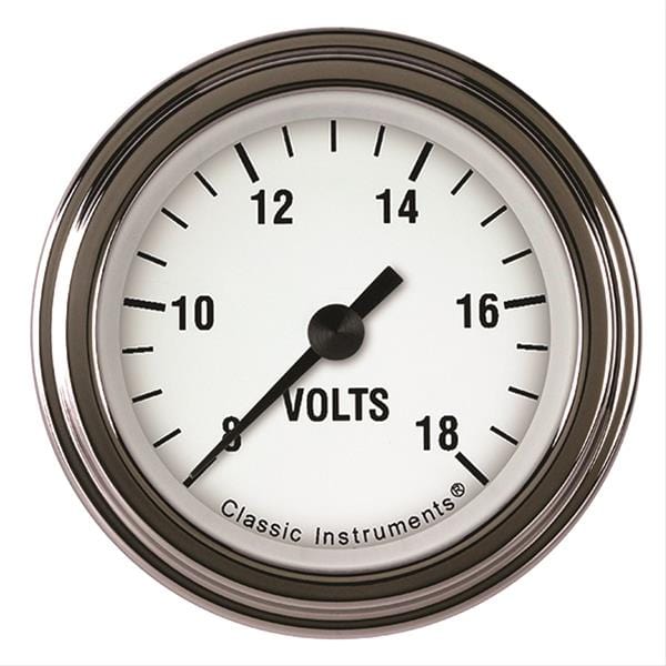 Classic Instruments Classic Instruments White Hot Series Gauges WH130SLF Autofit