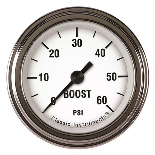 Classic Instruments Classic Instruments White Hot Series Gauges WH143SLF Autofit