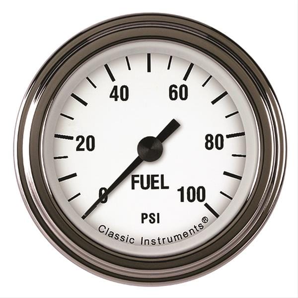 Classic Instruments Classic Instruments White Hot Series Gauges WH146SLF Autofit
