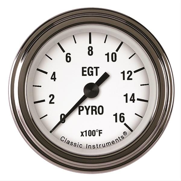 Classic Instruments Classic Instruments White Hot Series Gauges WH198SLF Autofit