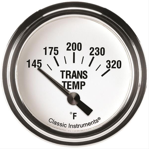 Classic Instruments Classic Instruments White Hot Series Gauges WH227SLF Autofit