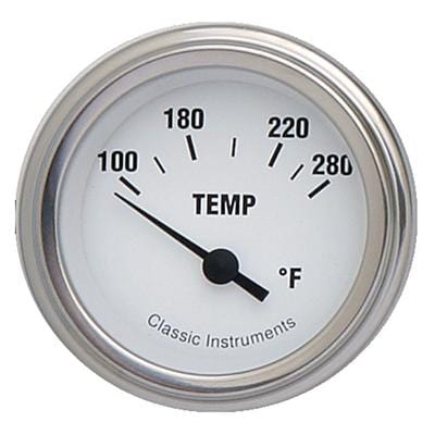 Classic Instruments Classic Instruments White Hot Series Gauges WH26SLF Autofit