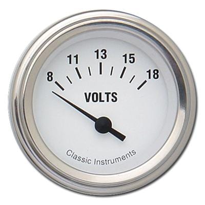 Classic Instruments Classic Instruments White Hot Series Gauges WH30SLF Autofit