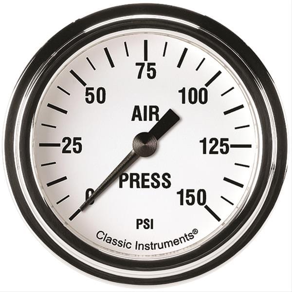 Classic Instruments Classic Instruments White Hot Series Gauges WH318SLF Autofit