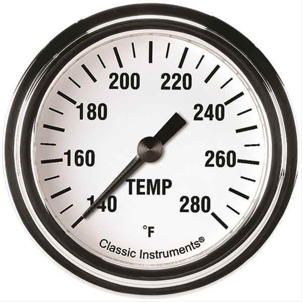 Classic Instruments Classic Instruments White Hot Series Gauges WH326SLF-04 Autofit