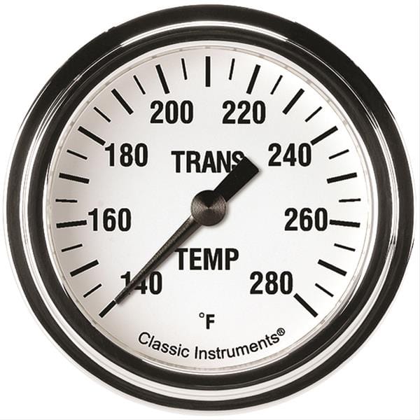Classic Instruments Classic Instruments White Hot Series Gauges WH327SLF Autofit