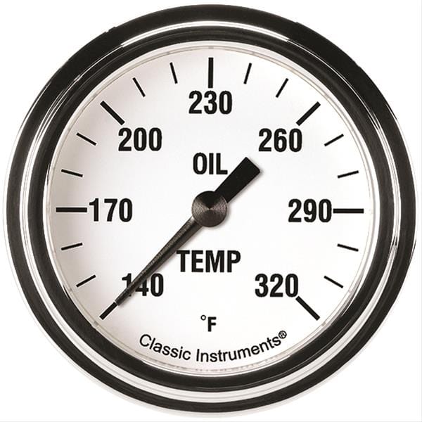 Classic Instruments Classic Instruments White Hot Series Gauges WH328SLF Autofit
