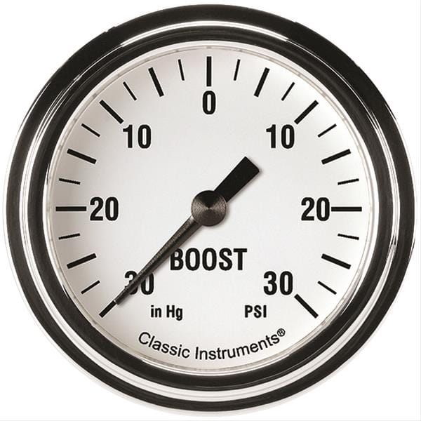 Classic Instruments Classic Instruments White Hot Series Gauges WH341SLF Autofit