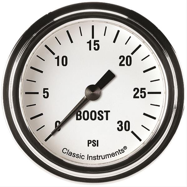 Classic Instruments Classic Instruments White Hot Series Gauges WH342SLF Autofit