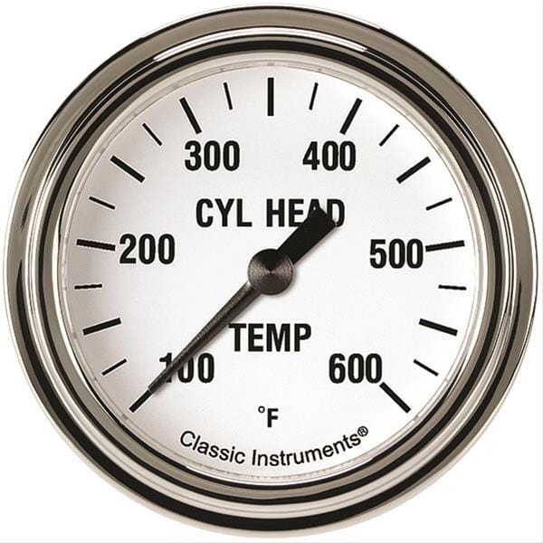 Classic Instruments Classic Instruments White Hot Series Gauges WH397SLF Autofit